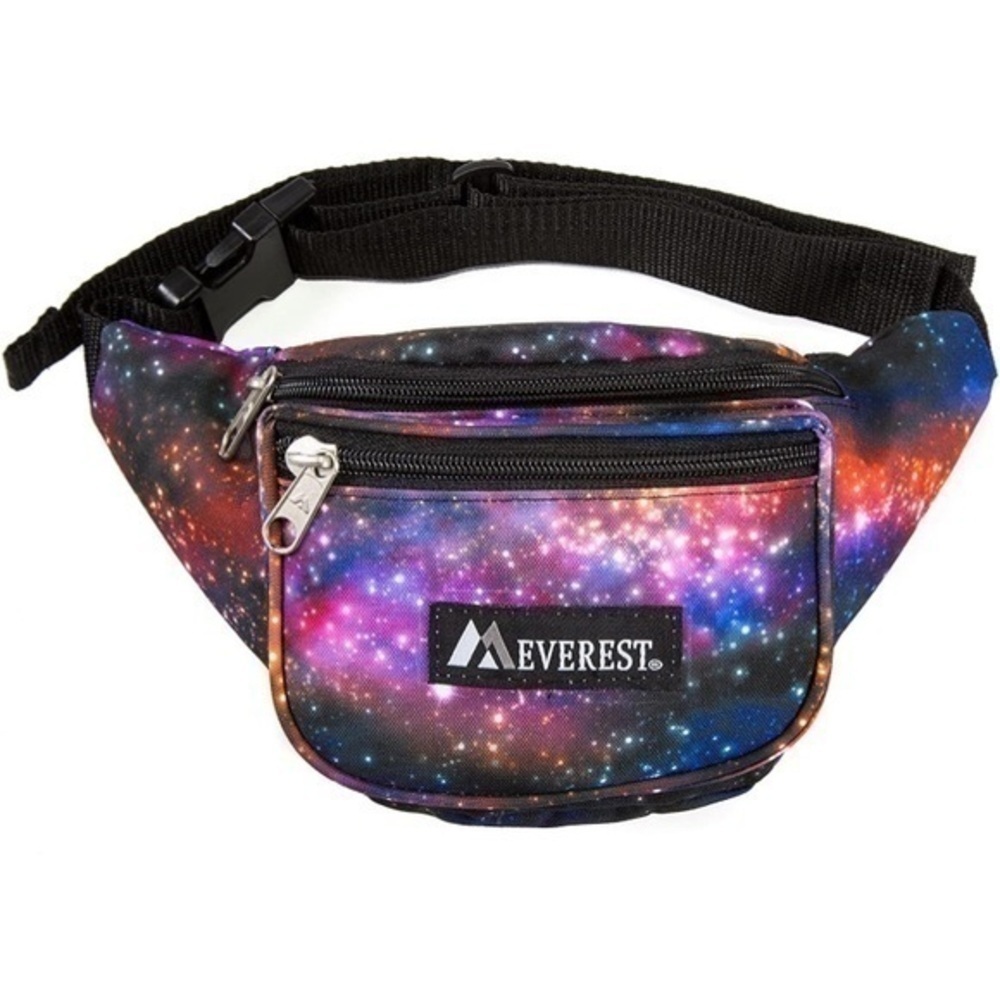 NWT Everest Signature Pattern Waist Pack, Galaxy, One Size